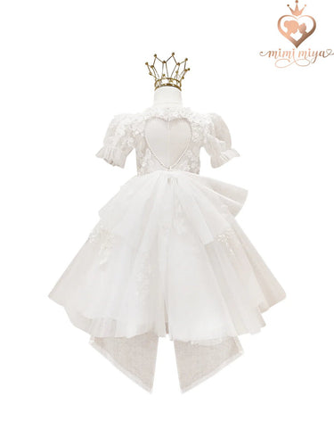 Zeze by Mimi Miya couture - Flower Girl Dress - Aylu Bebe