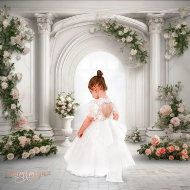 Zeze by Mimi Miya couture - Flower Girl Dress - Aylu Bebe